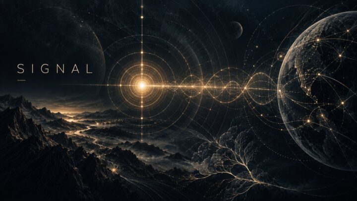 Signal, phase one of the Leadership by Design lifecycle — reinforcement propagating outward from a single source and reaching everything downstream.